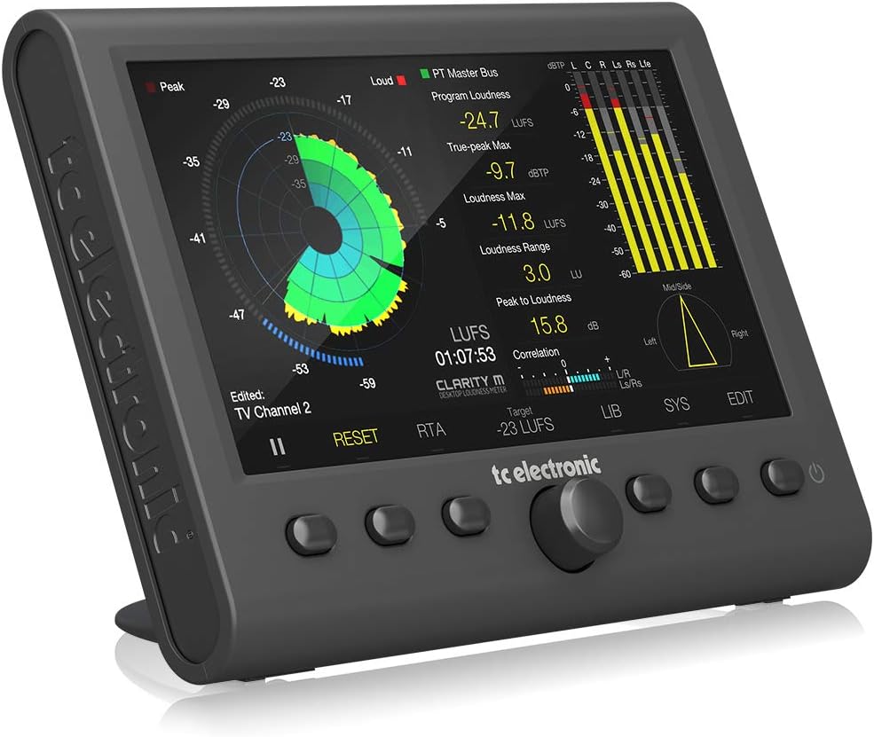 TC Electronic CLARITY M V2 Studio Loudness Meter