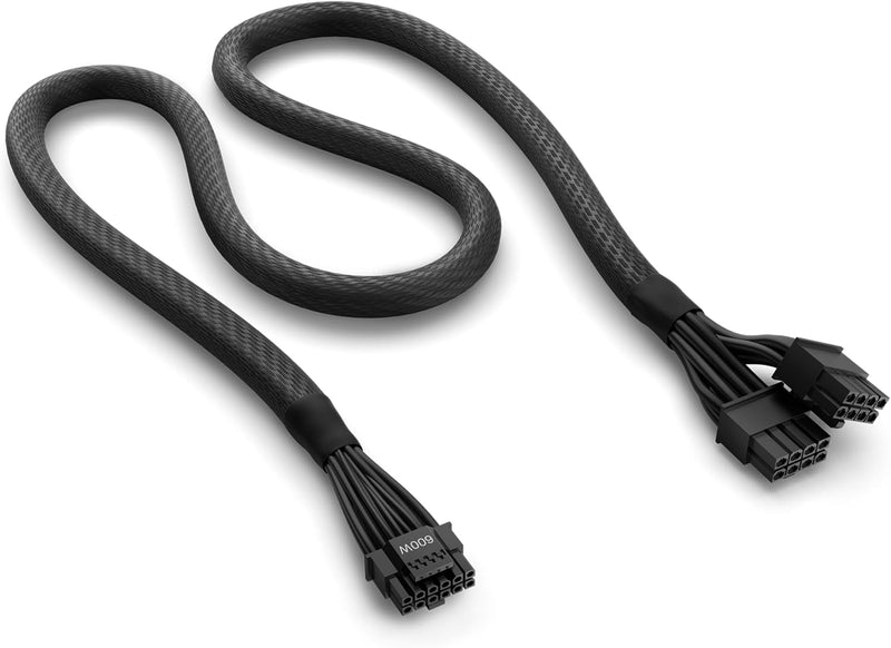 NZXT PA-xG1BB 12VHPWR Adapter Cable 600W — main product image