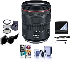 Canon RF 24-105mm f/4 L Zoom Lens Bundle