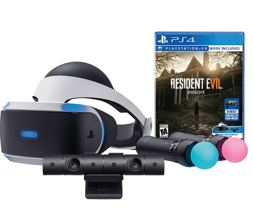 Sony CUH-1200 PlayStation VR Bundle - Headset, Camera, Games