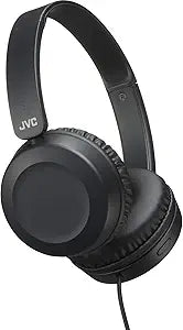 JVC HAS31MB Lightweight On-Ear Headphones - Black — main product image