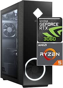 HP OMEN 30L Ryzen 5 RTX 3060 Gaming PC — main product image