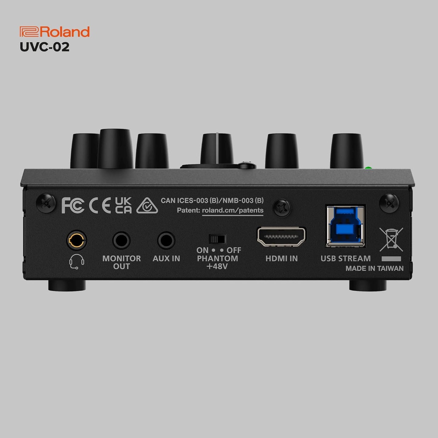 Roland UVC-02 Web Presentation Dock - Black