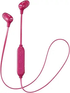 JVC HAFX29BTP Marshmallow Pink Wireless Earbuds — main product image