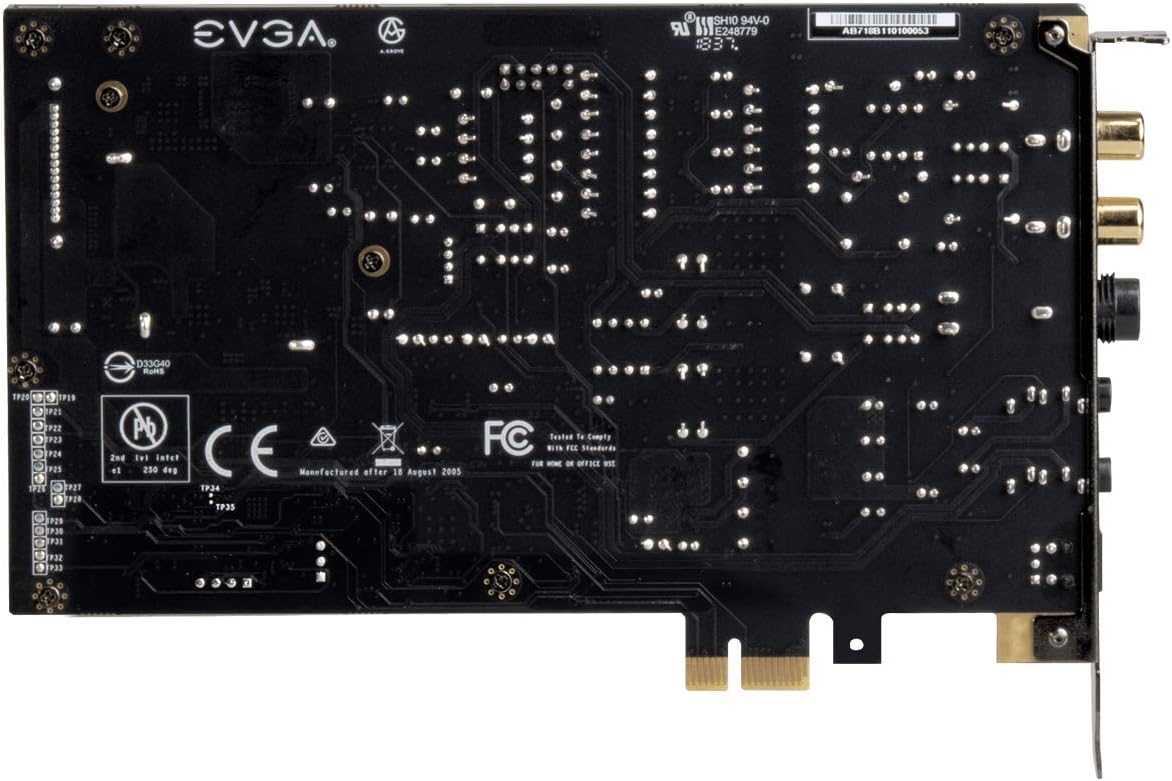 EVGA 712-P1-AN01-KR Nu Audio Card PCIe RGB LED