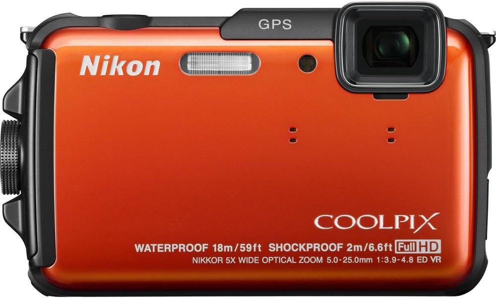 Nikon 26410 COOLPIX AW110 Waterproof Wi-Fi GPS Camera
