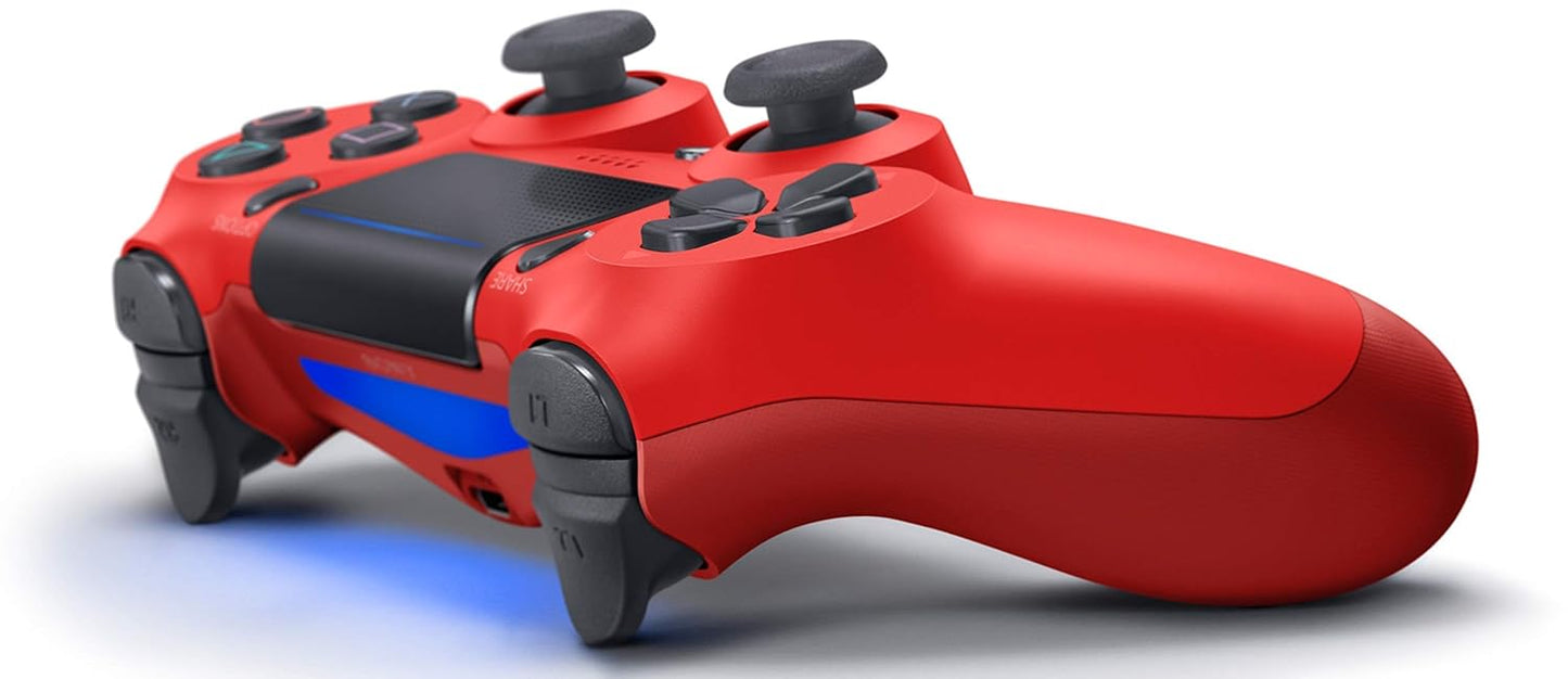 Sony DualShock 4 Magma Red Wireless Controller Renewed