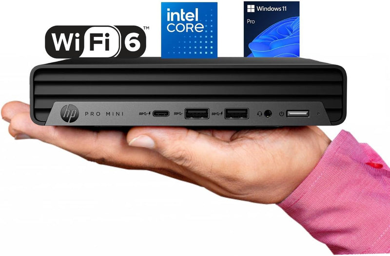 HP Pro 400 G9 Mini PC Celeron 16GB RAM 256GB SSD Windows 11 Pro — main product image