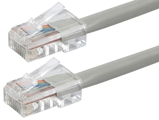 Monoprice 113275 Cat6 Ethernet Patch Cable 15ft Gray