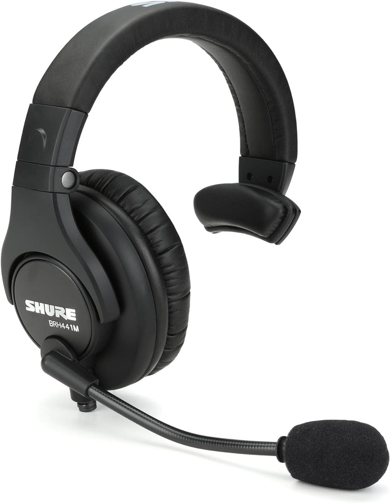 Shure BRH441M-LC Broadcast Headset - Single-Sided, No Cable — main product image