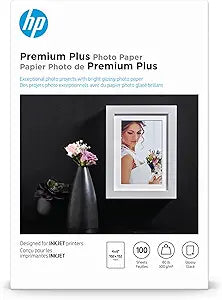 HP CR668A Premium Glossy Photo Paper 4x6