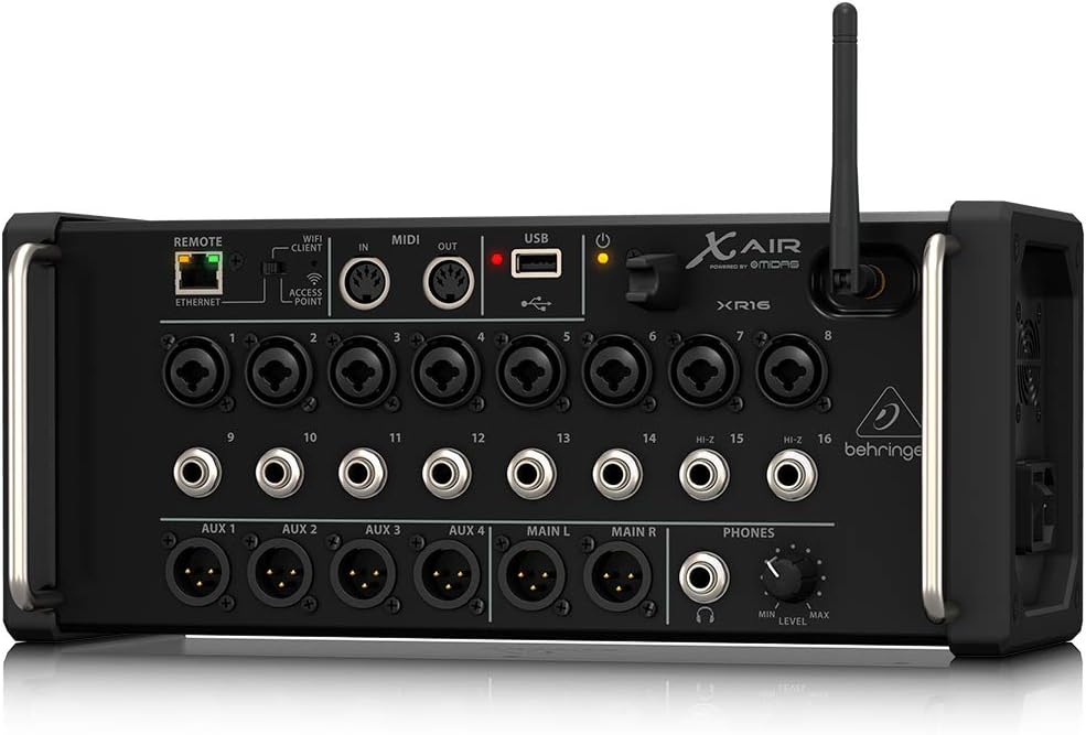 Behringer XR16 X Air Digital Mixer Tablet-Controlled