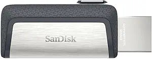 SanDisk SDDDC2-016G 16GB Ultra Dual USB 3.0 Type-C Drive — main product image