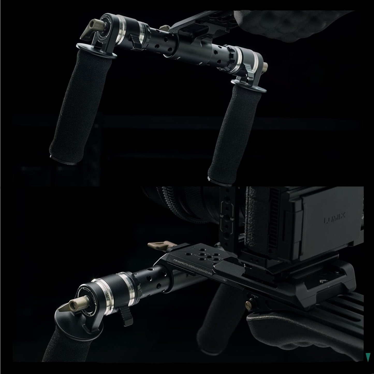 Tilta TA-ARA-P-B Quick Adjust Rosette Adapter Pair - Black