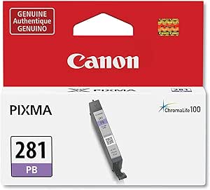 Canon CLI-281 ChromaLife100 Blue Ink Cartridge — main product image