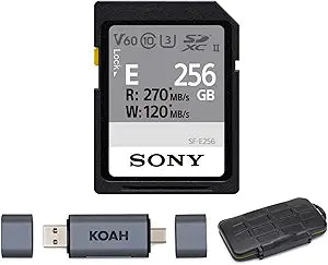 Sony 256GB E-Series High Speed SD Card Bundle — main product image