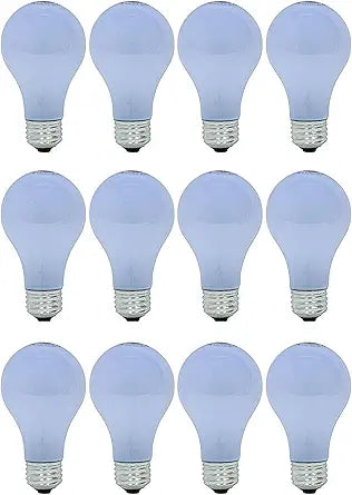GE Reveal 40-Watt A19 Light Bulb 12-Pack