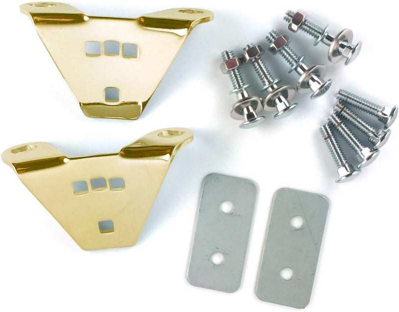 Latin Percussion LP912B Gold Conga Mounting Brackets — main product image