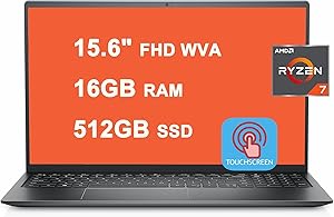 Dell Inspiron 15 5000 5515 Ryzen 7 Renewed Laptop
