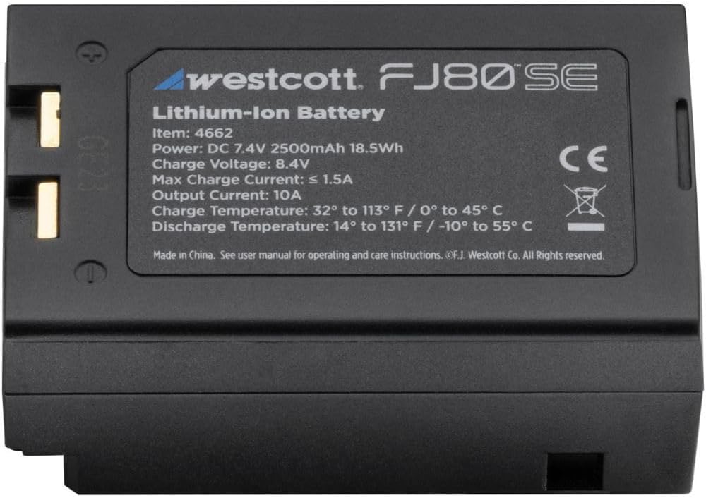 Westcott FJ80-SE Battery Fast Charging Lithium-Ion