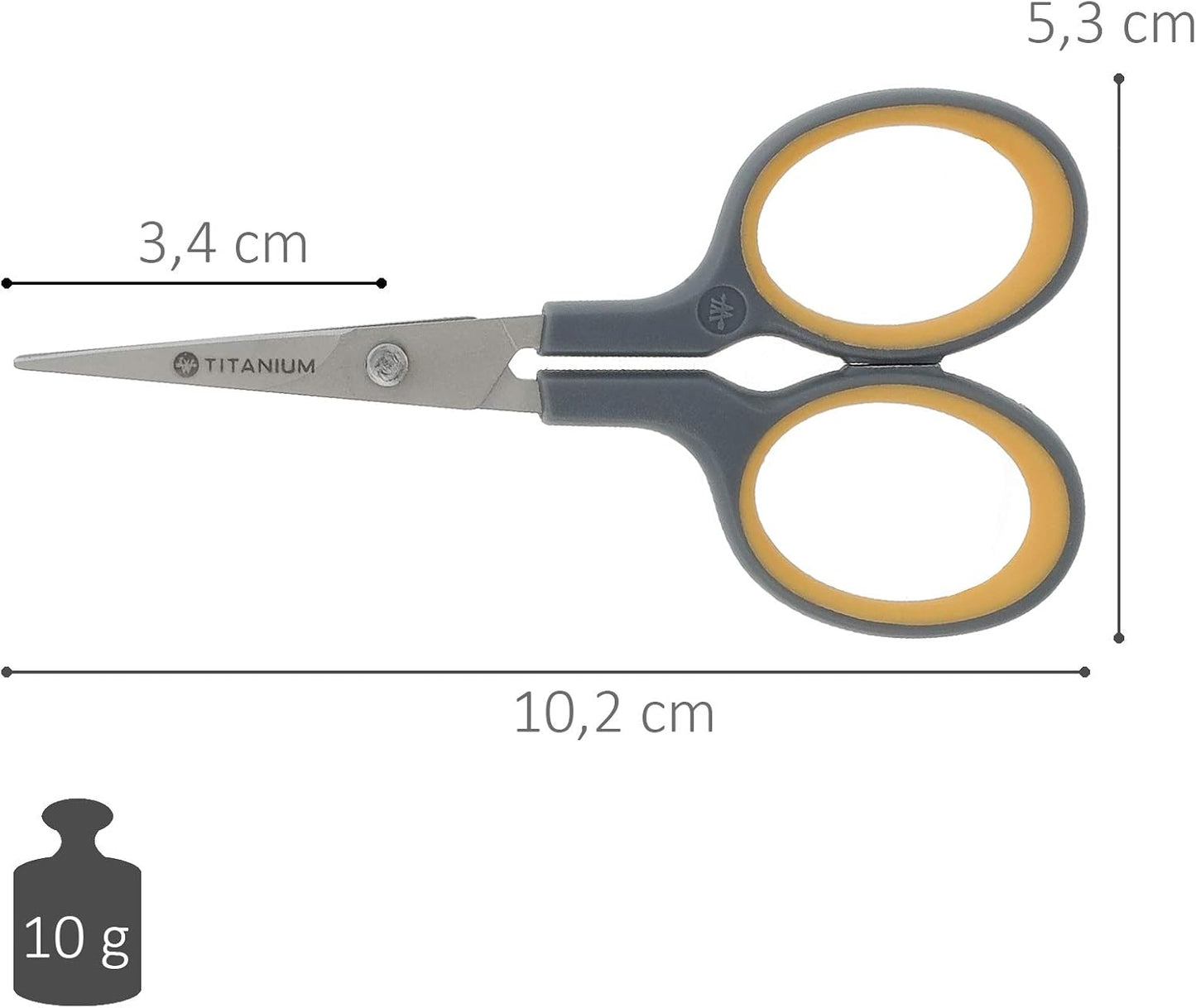 Westcott E-30444 4-inch Titanium Nitride Super Soft Grip Scissors