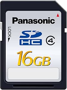 Panasonic RP-SDP16GJ1K 16GB SDHC Class 4 Memory Card — main product image