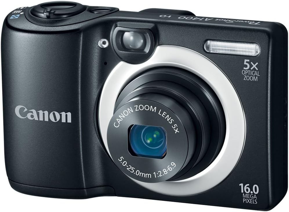 Canon 8115B001 PowerShot A1400 - 16MP, 5x Zoom Digital Camera