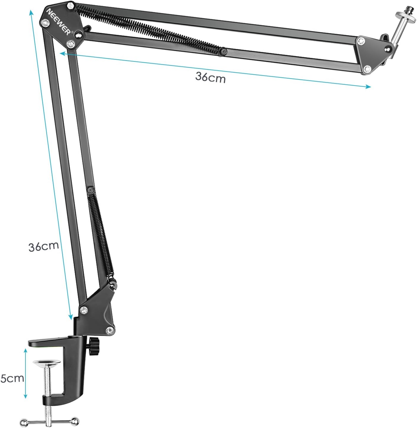 Neewer 40089654 Webcam Desk Mount Scissor Arm Stand
