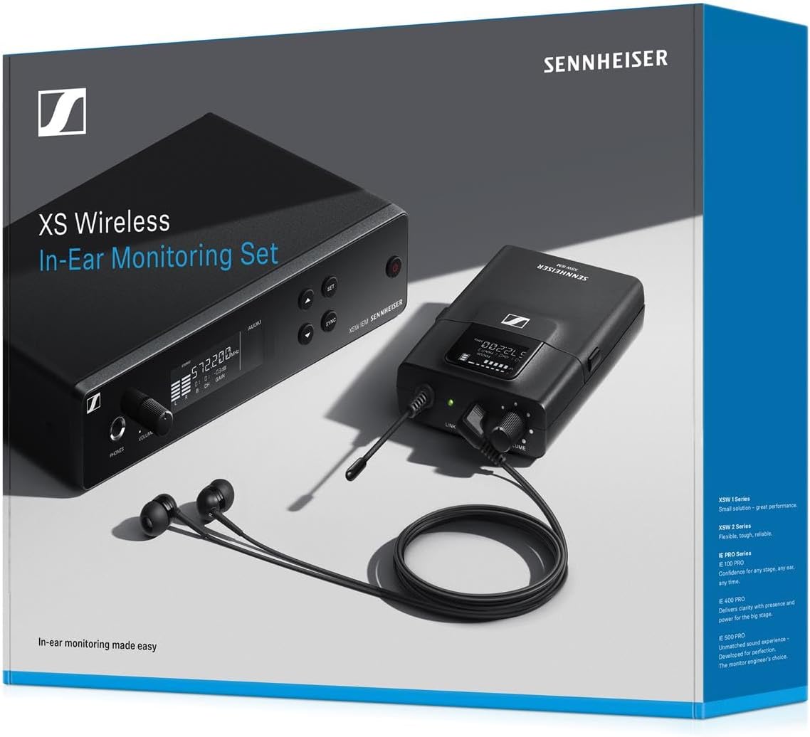 Sennheiser 509146 XSW-IEM Wireless In-Ear Monitor System