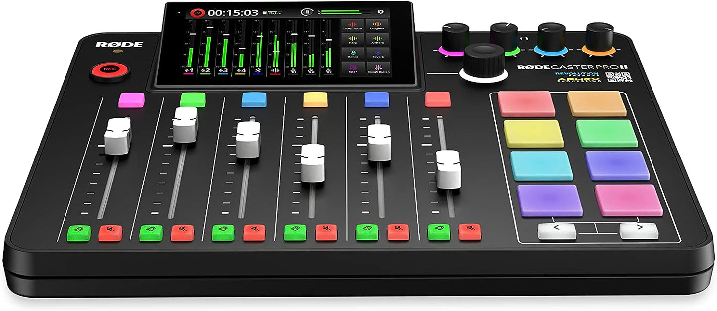 Rode RØDECaster Pro II Podcasting Kit with Samson Mic