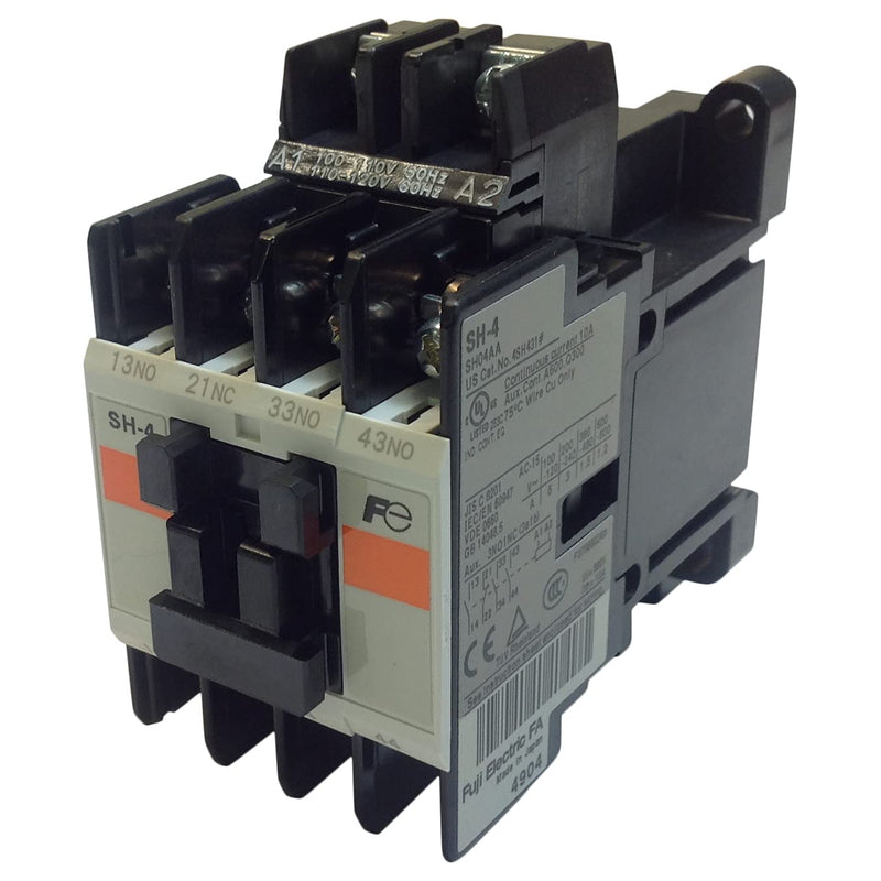 Fujifilm SH4-3A1B/1 AC100/110V IND Relay 3N/O+1N/C Contacts — main product image