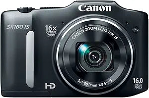 Canon 6354B001 PowerShot SX160 IS 16x Zoom Camera
