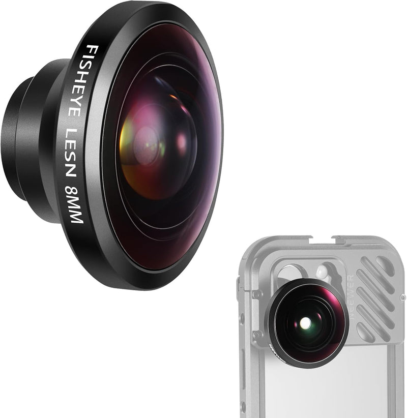 Neewer LS-29 HD 8mm Fisheye Phone Lens 17mm Thread — main product image