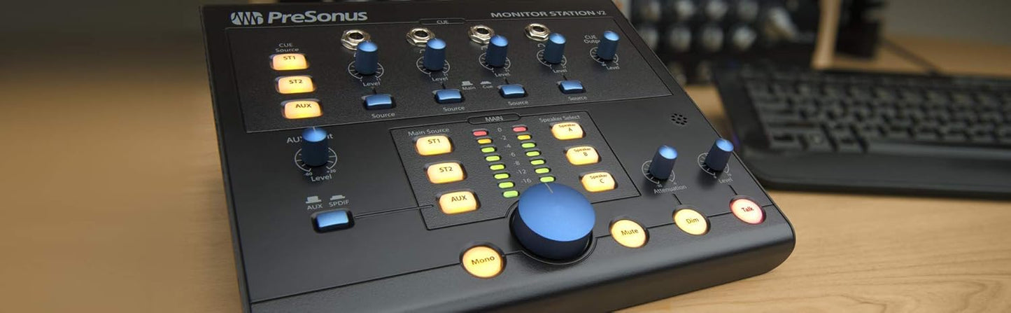 PreSonus MONITOR STAT V2 Desktop Studio Controller