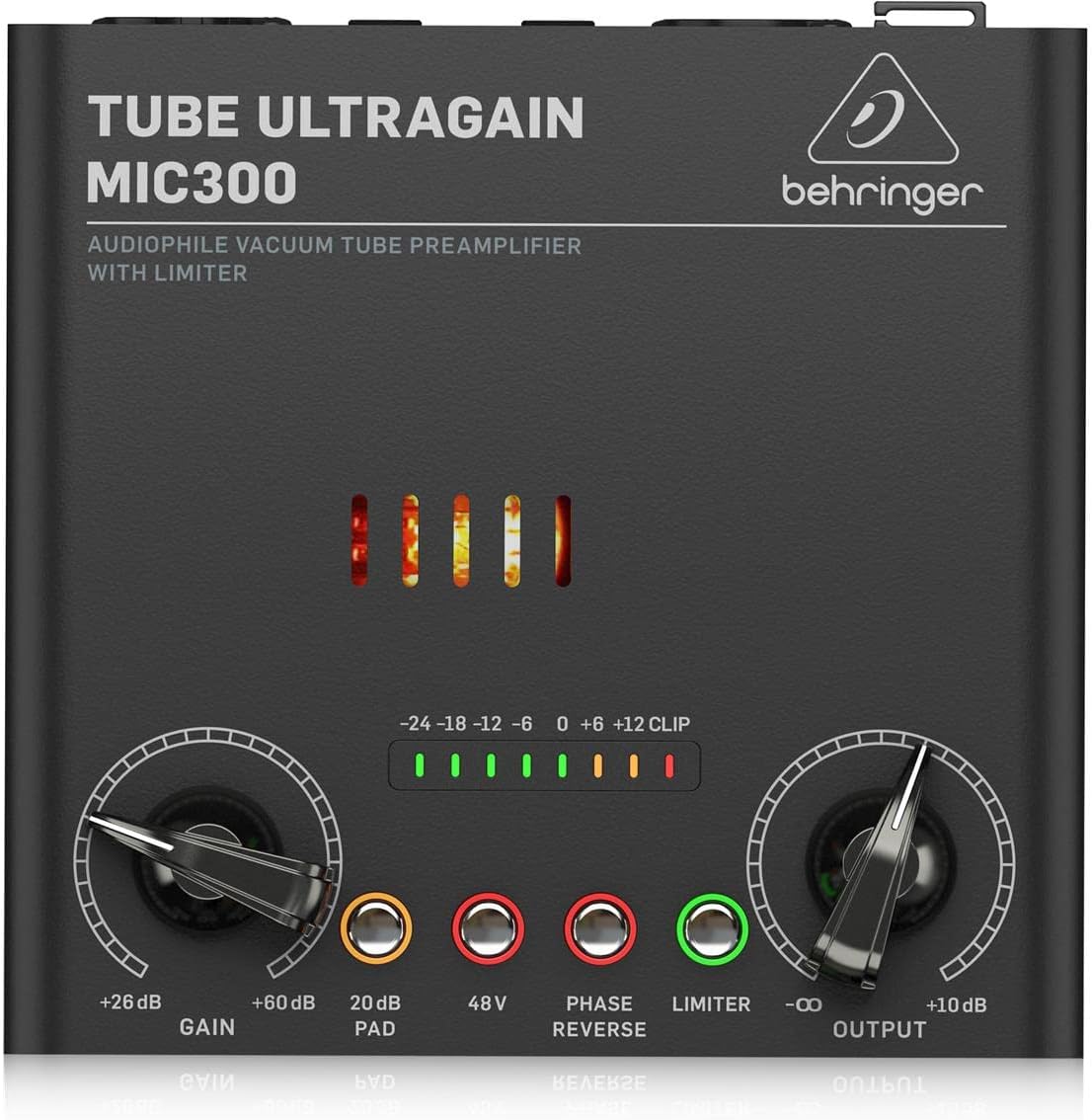 Behringer MIC300 Tube Preamplifier Limiter