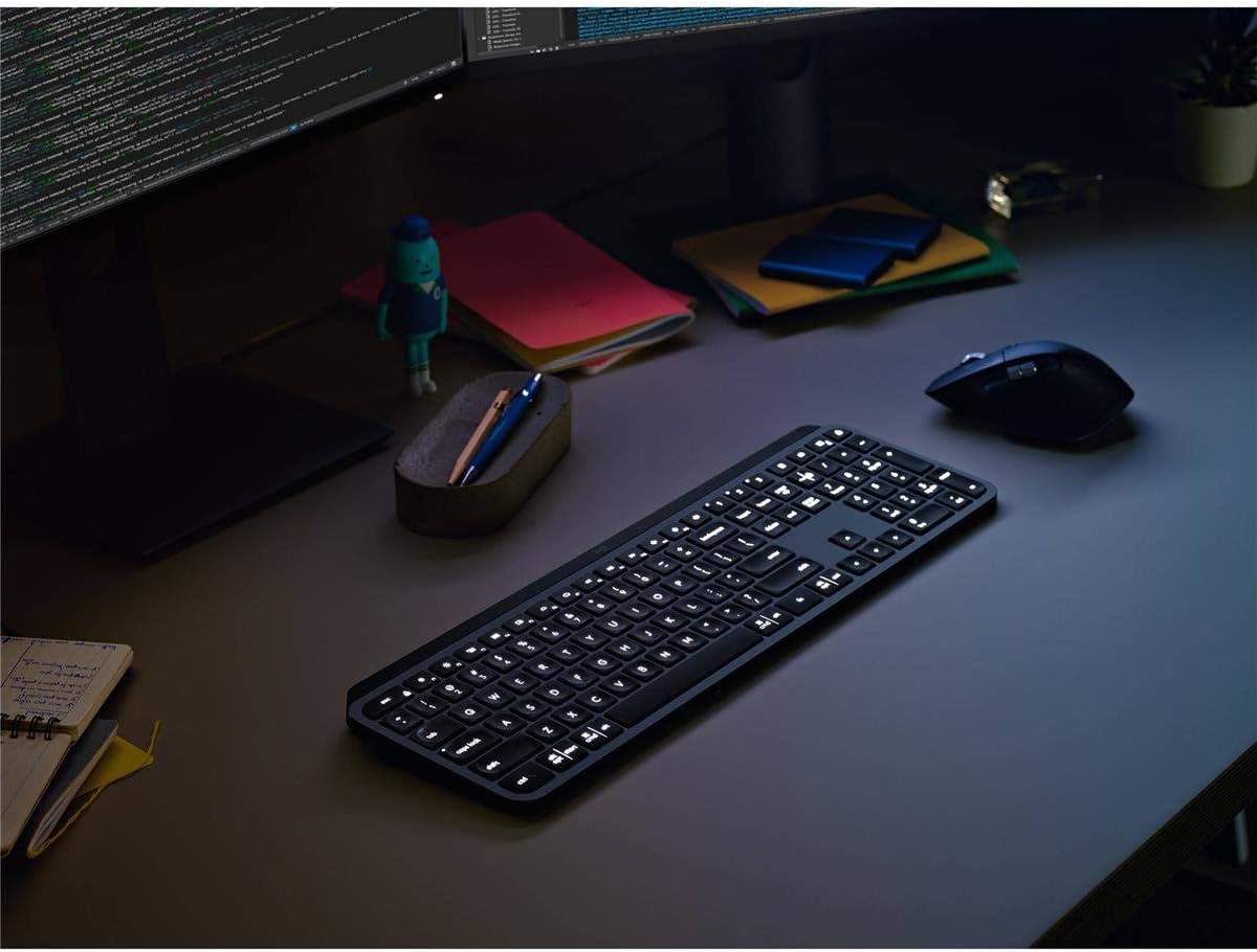 Logitech 920-009295 MX Keys Wireless Illuminated Keyboard