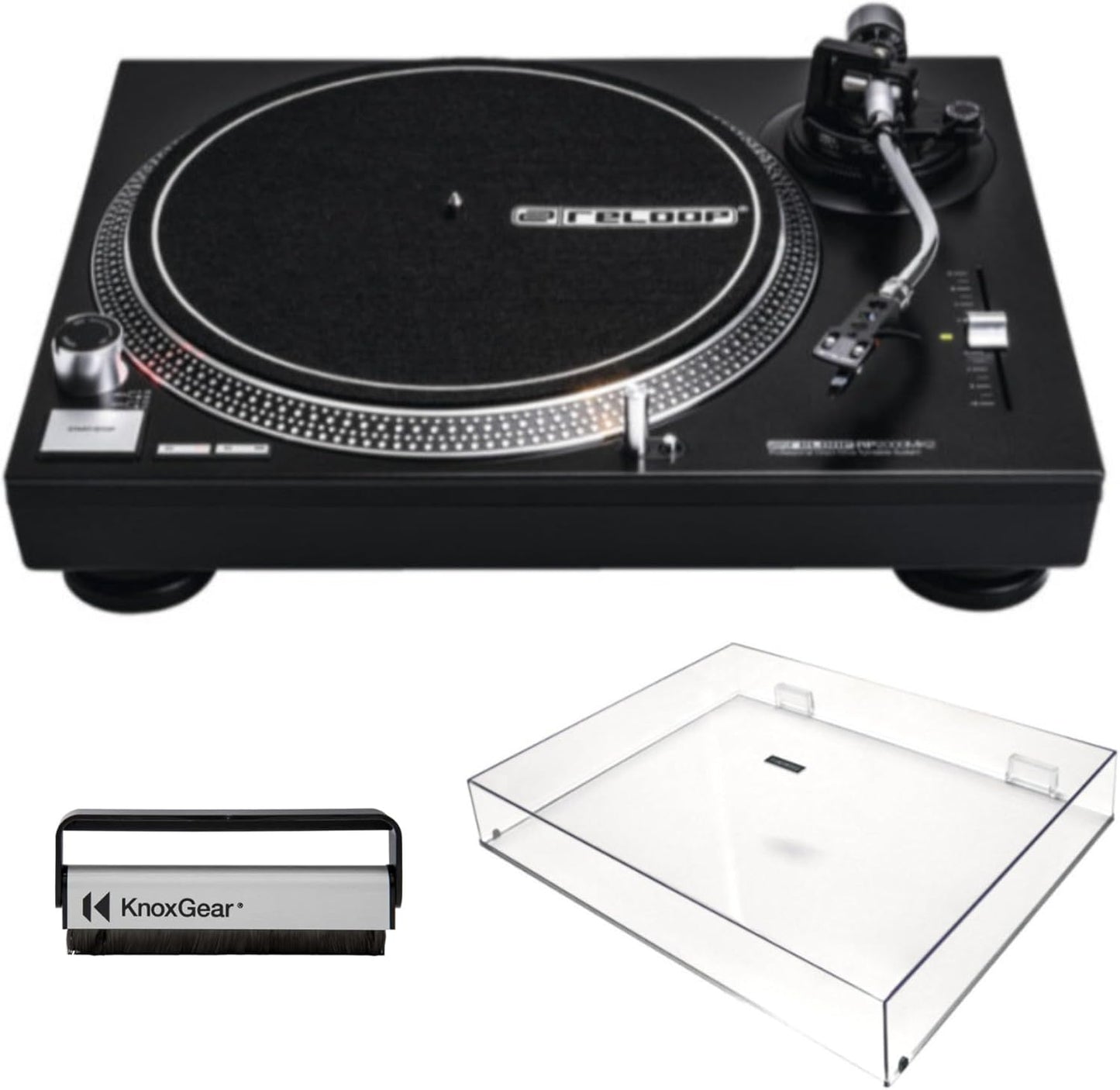 Reloop RP-2000 mk2 Direct Drive Turntable Bundle