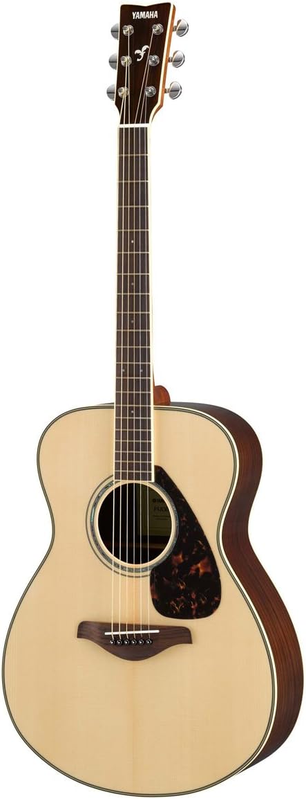 Yamaha FS830 Acoustic Guitar Solid Top Natural Small Body — main product image