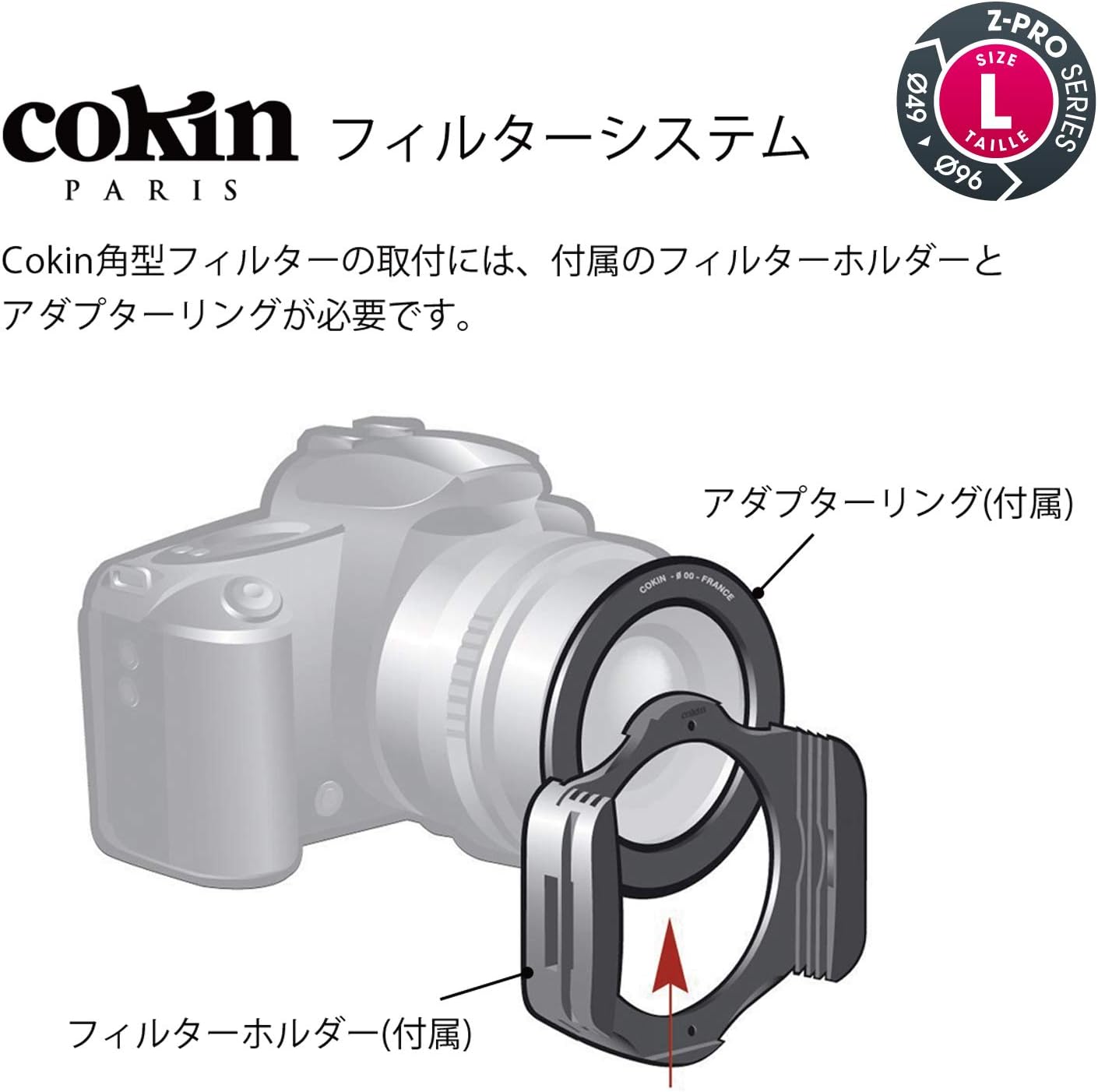 Cokin U3H4-22 Expert ND Creative Kit - L Series Filter