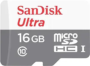 SanDisk Ultra SDSQUNB-016G-GN3MN 16GB MicroSDHC UHS-I Card — main product image
