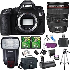 Canon PZ-5DSR-KITE-080316 EOS 5DS R Camera Kit EF 24-105mm Lens