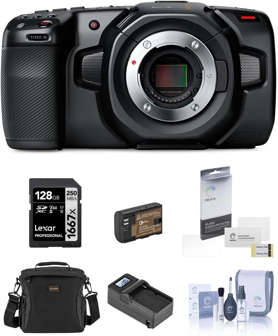 Blackmagic Design Pocket Cinema Camera 4K Bundle
