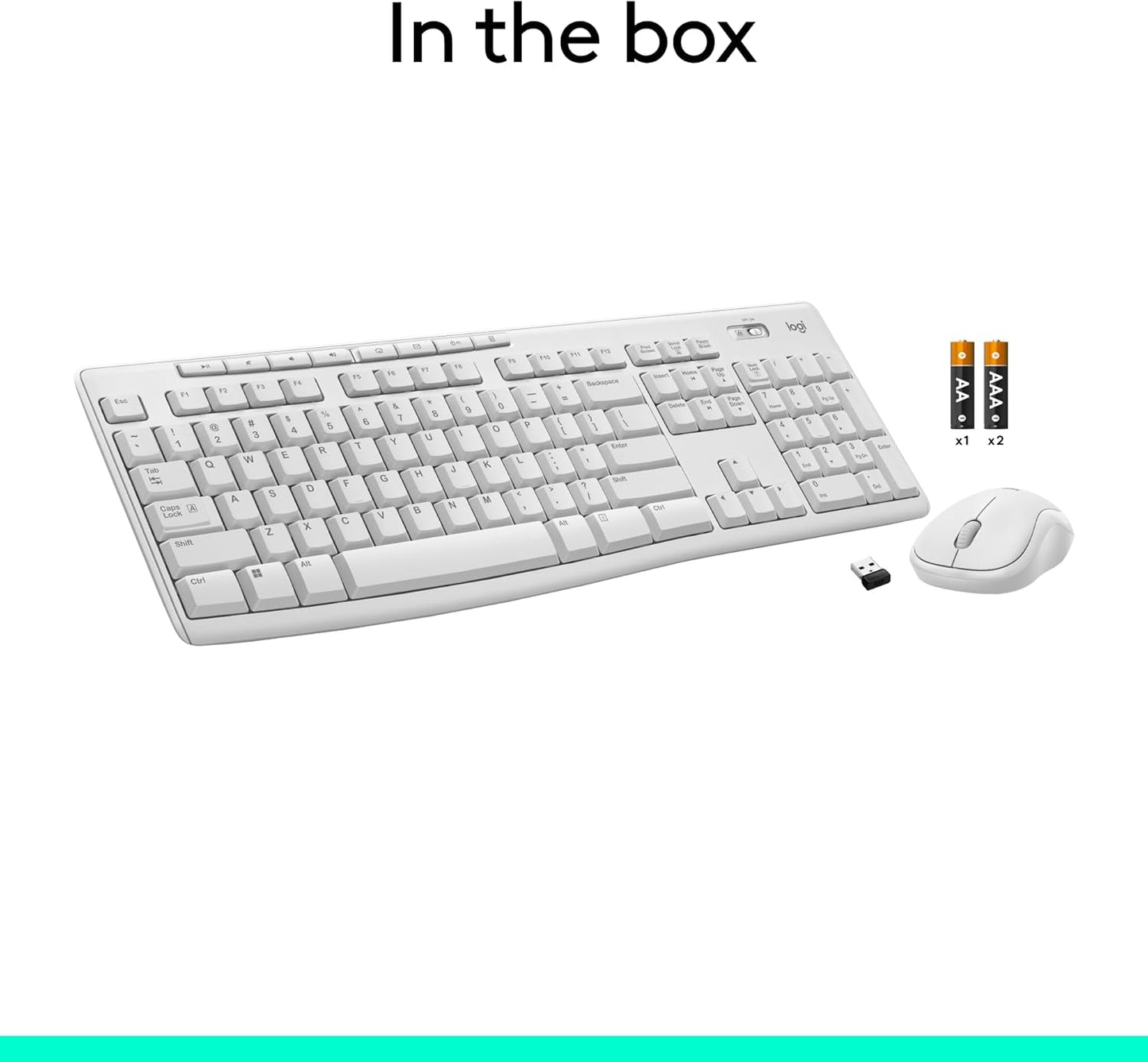 Logitech 920-013290 MK270 Wireless Keyboard Mouse Combo