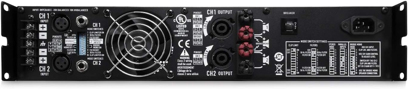 QSC RMX850A 300W 2-Channel Power Amplifier