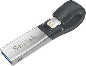SanDisk iXpand 16GB USB 3.0 Lightning Flash Drive — main product image