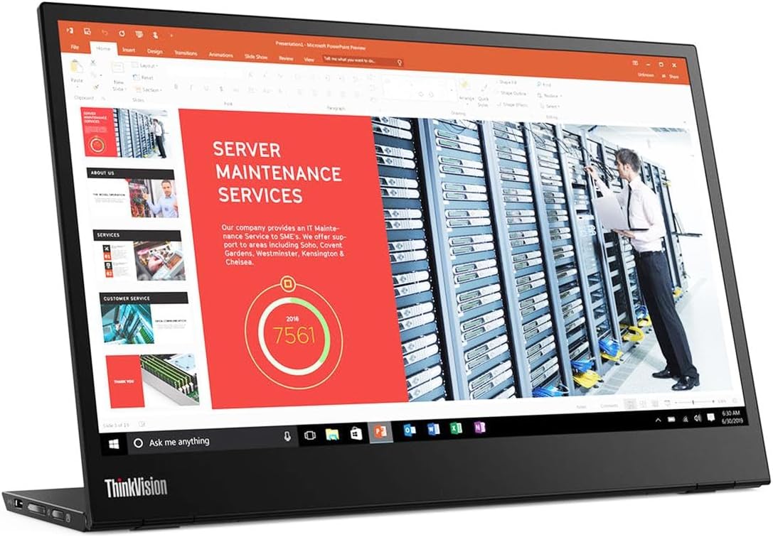 Lenovo M14 ThinkVision 14" FHD USB-C Portable Monitor