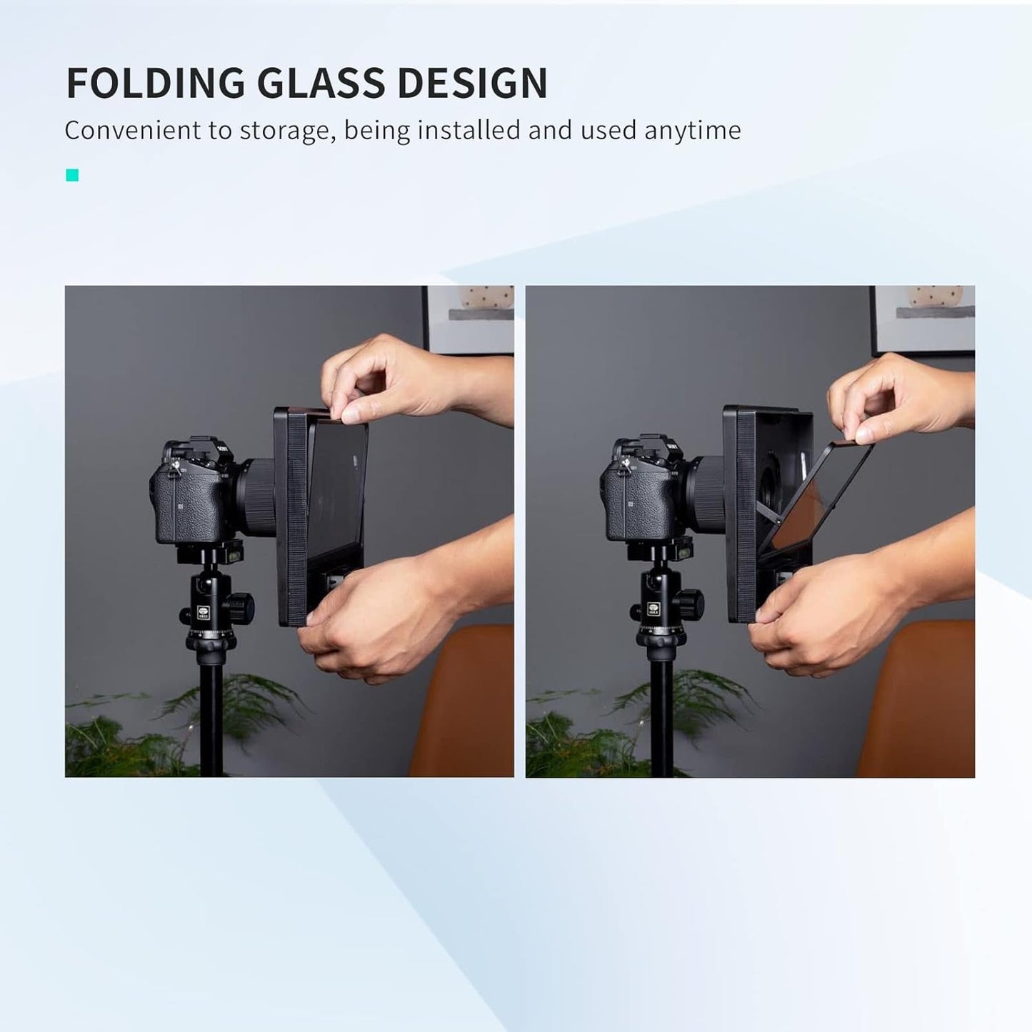 FEELWORLD KT-TP10 10-inch Portable Folding Teleprompter