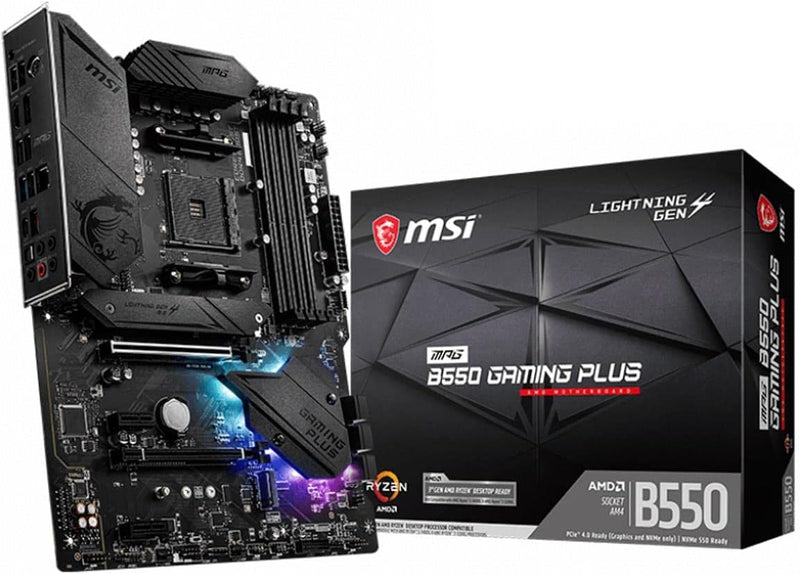 MSI MPG B550 Gaming Plus AMD AM4 ATX Motherboard — main product image