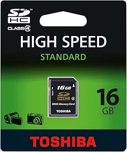 Toshiba SD-K16GJ(BL5 16GB Class 4 SD Card