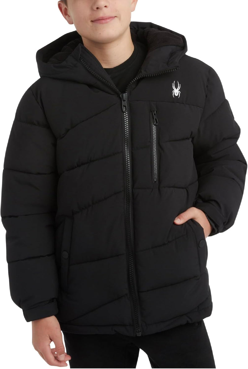 Spyder Boys' Puffer Jacket Water Resistant Insulated - Various Sizes — main product image